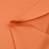 Popeline de coton abricot