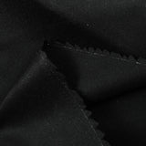 Drap de laine 100% noir