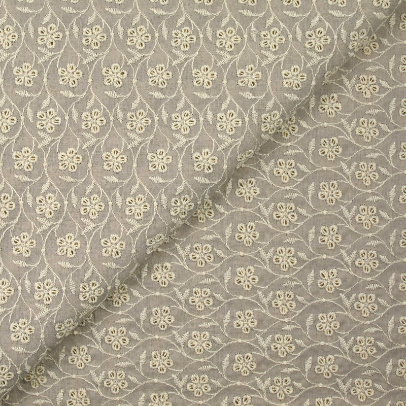 Broderie anglaise Angela grège