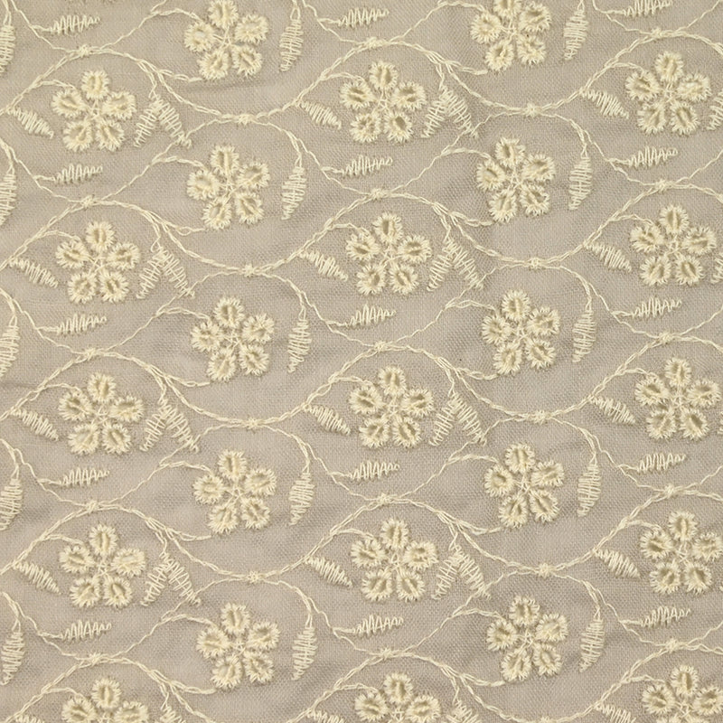 Broderie anglaise Angela grège