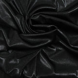 Fine iridescent raven black jersey