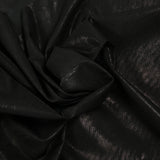 Jersey fin irisé noir effet cuivre