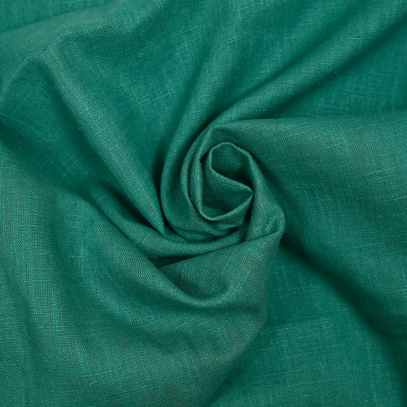 100% Lin vert sapin