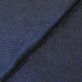 Fine iridescent electric blue jersey with black background