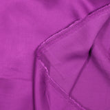 Satin de viscose uni léger violet byzantin