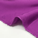 Satin de viscose uni léger violet byzantin