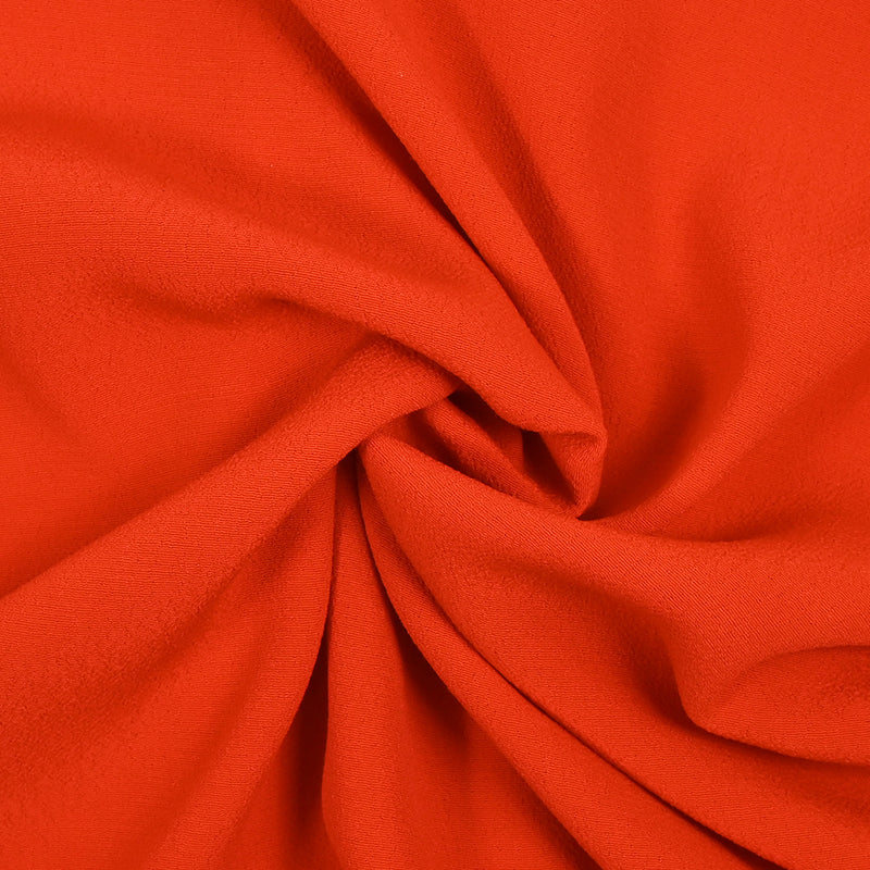 Crêpe de viscose Cassandra orange