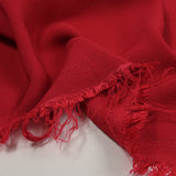 Crêpe de viscose Cassandra rouge framboise