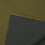 Tissu tailleur 100% laine thermocollé kaki