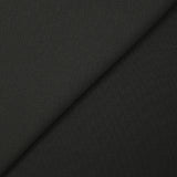 Tissu tailleur 100% laine vierge sergé noir