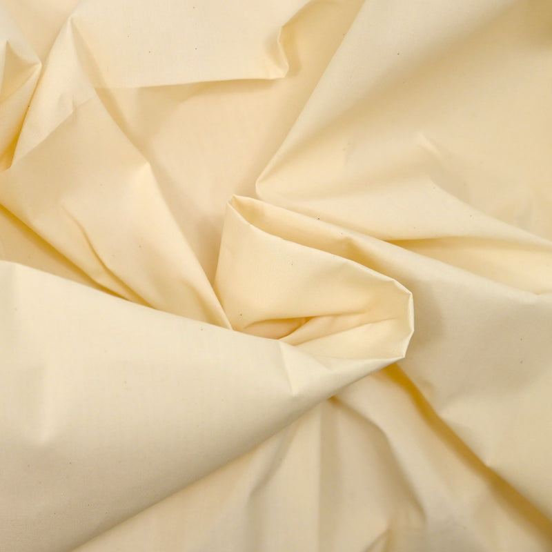Tissu coton uni beige écru par 50cm - Tissus créa & déco/Coton - Au fil du  coupon