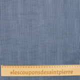 Voile de polyester et coton ancre et rayure marine