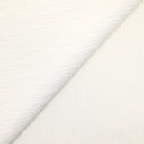 Maille polyester fantaisie blanc
