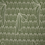 Maille côtelée ailes de papillon fond kaki