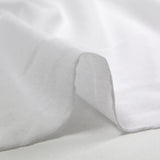 Jersey de polycoton fin blanc