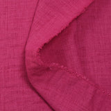 Twill de polyester chiné Ava fuchsia