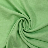 Twill de polyester chiné Ava vert pastel