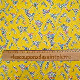 Algodón Liberty ® Leontyne Love Emma y Georgina amarillo por metro