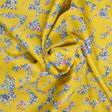 Algodón Liberty ® Leontyne Love Emma y Georgina amarillo por metro