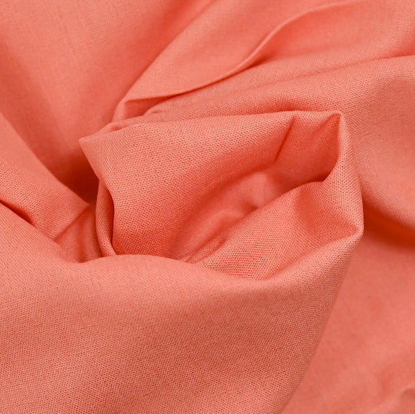 Lin viscose corail