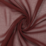 Crêpe georgette polyester bordeaux