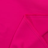 Crêpe polyester élasthanne fuchsia