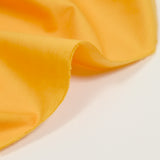 Ocher elastane cotton gabardine