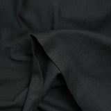 Maille polo coton charbon