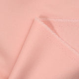 Powder pink wool twill