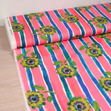 Coton liberty ® Beau rose au mètre