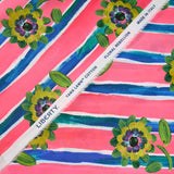 Coton liberty ® Beau rose au mètre