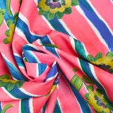 Coton liberty ® Beau rose au mètre