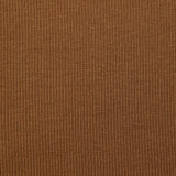 Jersey viscose côtelé marron noisette