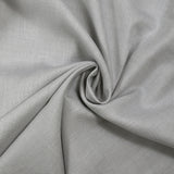 Coton chemise natté gris clair