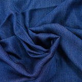 Tencel jeans uni marine