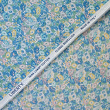 Coton liberty ® Leontyne Dream bleu au mètre