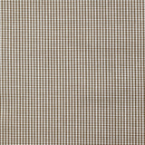 Coton à mini carreaux 1 mm blanc et marron