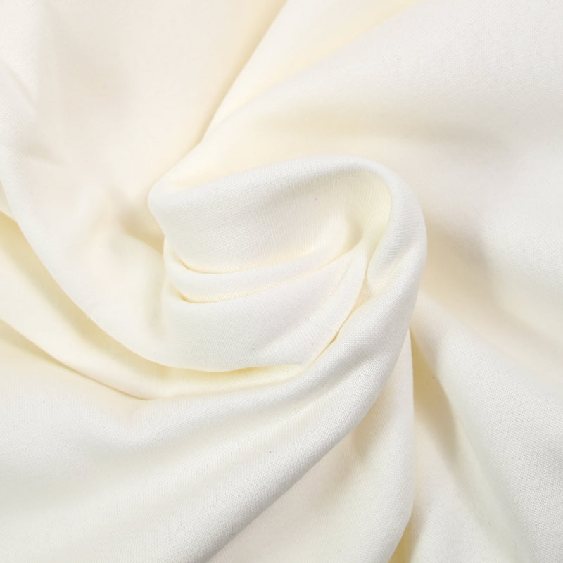 Sweat minkee épais blanc cassé