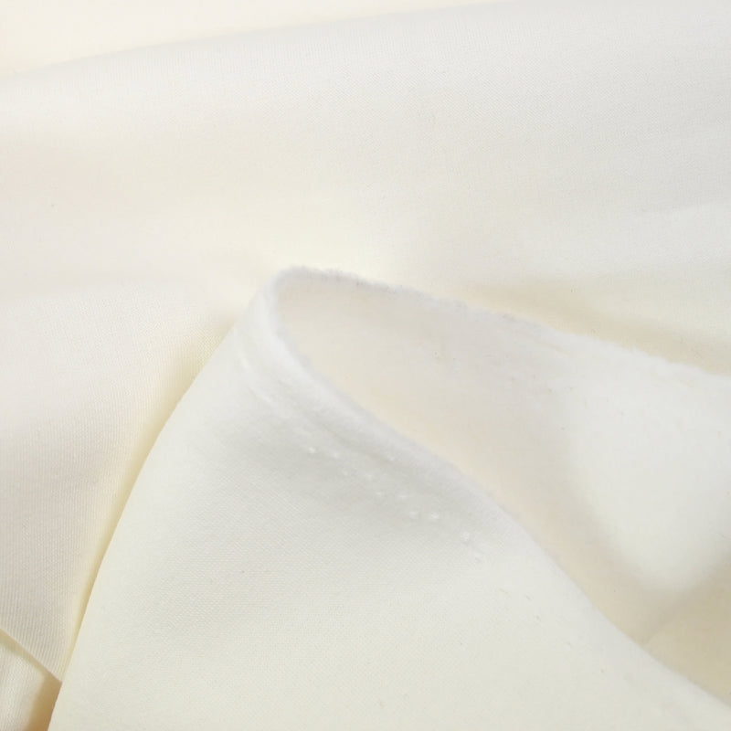 Sweat minkee épais blanc cassé