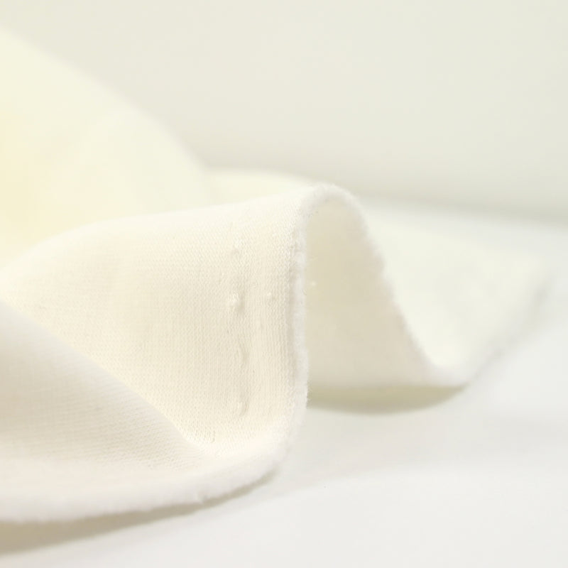 Sweat minkee épais blanc cassé