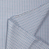 Bearded and pink white checkered cotton white background