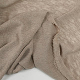 Maille tricot polyester beige