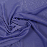 Maille fine Lurex argent fond violet