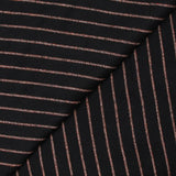 Orange striped wool black background