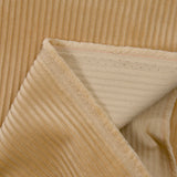 Velours 100% coton côtelé beige