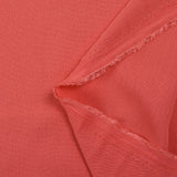 Crépon de viscose corail