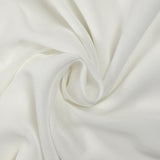 Crêpe georgette polyester blanc cassé