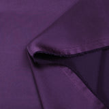 Satin de polyester violet