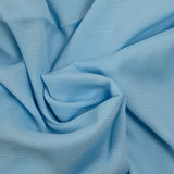 Piqué de viscose fantaisie ciel