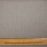 Popeline polycoton jacquard chevron écru rosé et noir